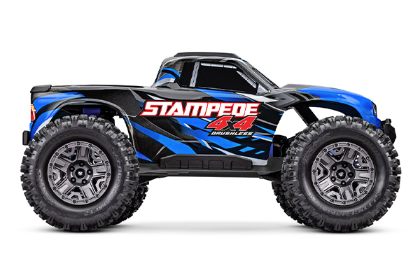 Traxxas Stampede 4X4 BL-2s Brushless 1/10 RTR Monster Truck (67154-4 BLUE) машинка на радіокеруванні