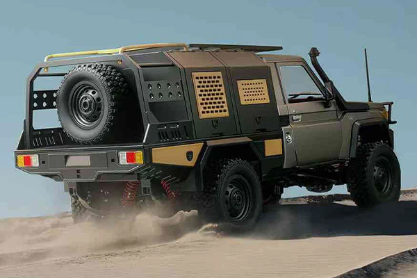 MN82S Toyota LC79 1/12 4WD RTR Off-Road Crawler MN Model Машинка на пульті (Black)