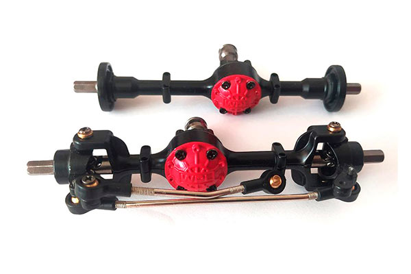 Набор металевих мостів WPL для радіокерованих машинок