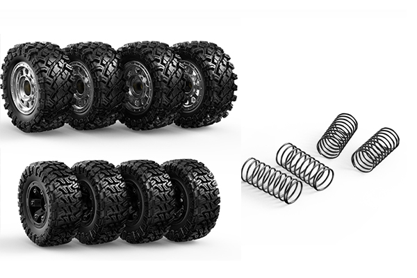 MJX Hyper Go H12Y+ Brushless 4WD RTR 1:12 RC Crawler (Silver) Машинка на пульті керування