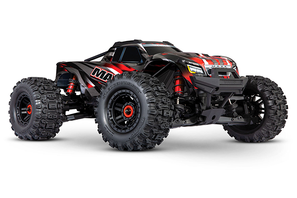 Traxxas Maxx WideMaxx 4WD TSM RTR Monster Truck 89086-4 Red машинка на радіокеруванні
