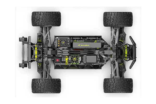 Rlaarlo Omni-Terminator Carbon Fiber MINI 1:10 Scale RTR Brushless Monster Truck (RZ001B-C) радіокерована машинка