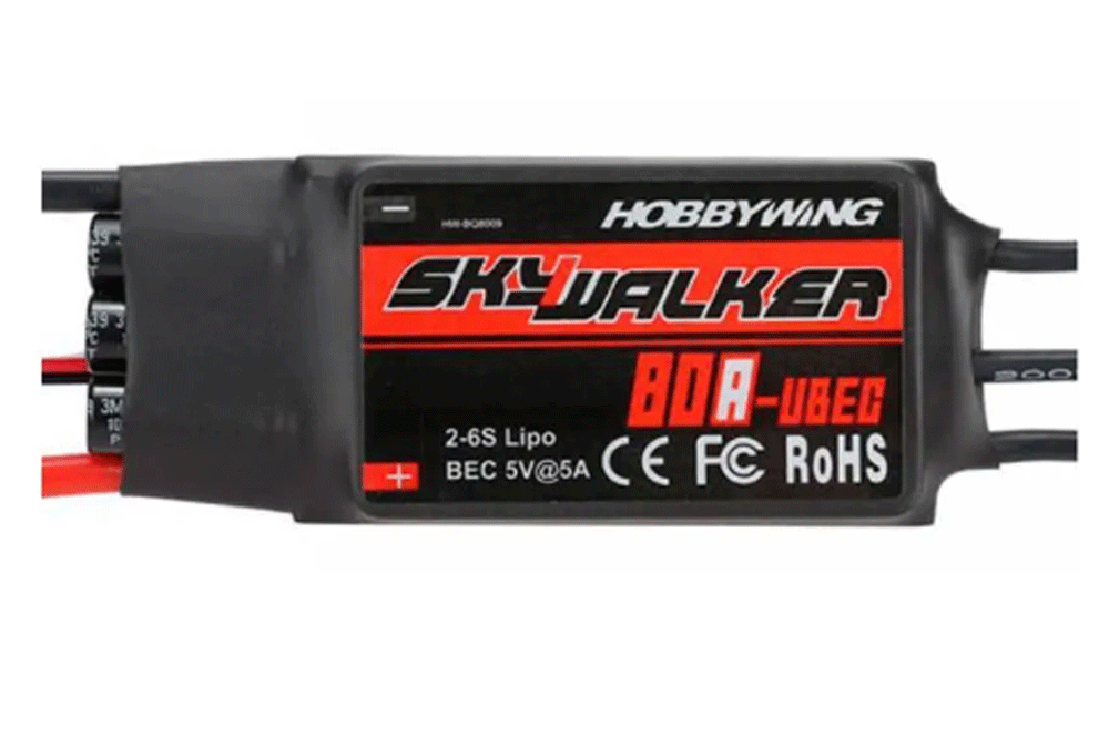 Безколекторний регулятор ходу HOBBYWING Skywalker 80A V2 ubec (HW-30811000)