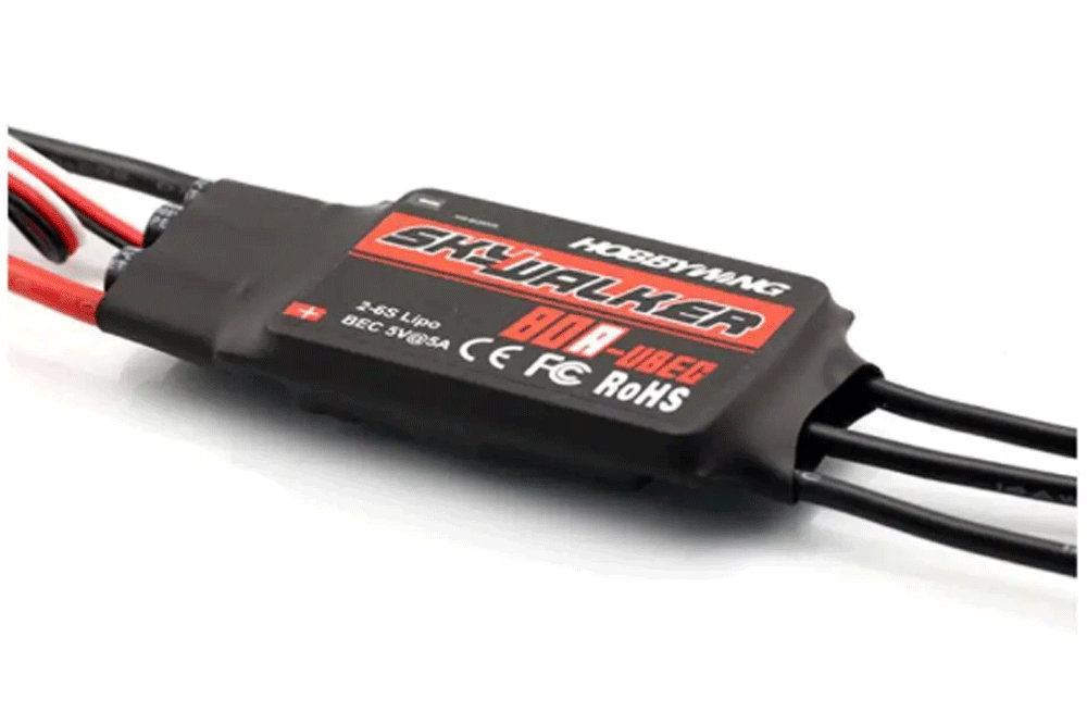 Безколекторний регулятор ходу HOBBYWING Skywalker 80A V2 ubec (HW-30811000)