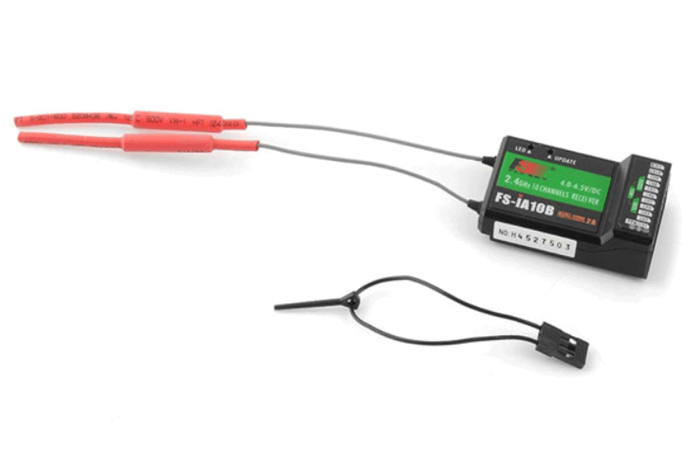 Приймач 10-канальний FlySky FS-iA10B AFHDS 2A з телеметрією