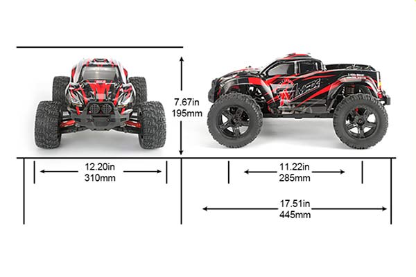 Remo Hobby M Max 1031 Monster Truck 1/10 4WD радіокерована машинка