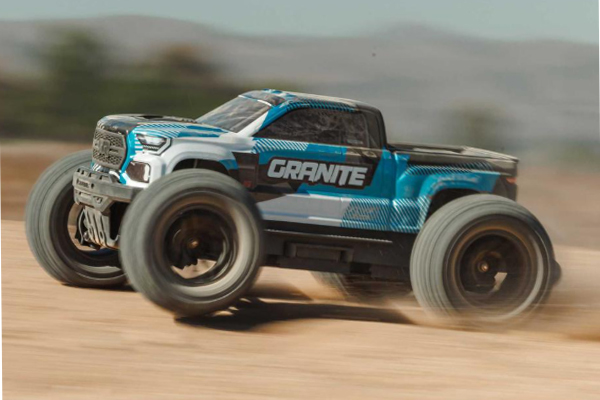 Arrma Granite 4×4 V4 223S DSC 1/10 RTR Brushless 4WD Monster Truck (4302V4T1 Blue) радіокерована машинка