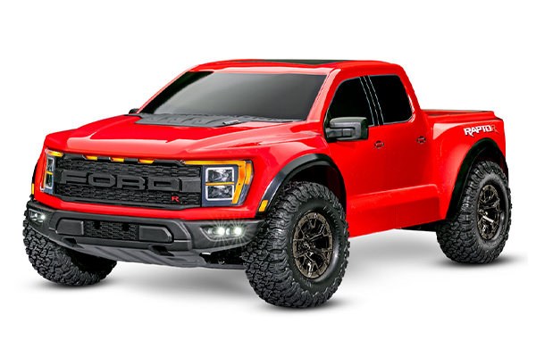 Traxxas Ford Raptor R 4×4 VXL Brushless RTR 1/10 4WD Truck 101076-4 Машинка на пульті (Red)