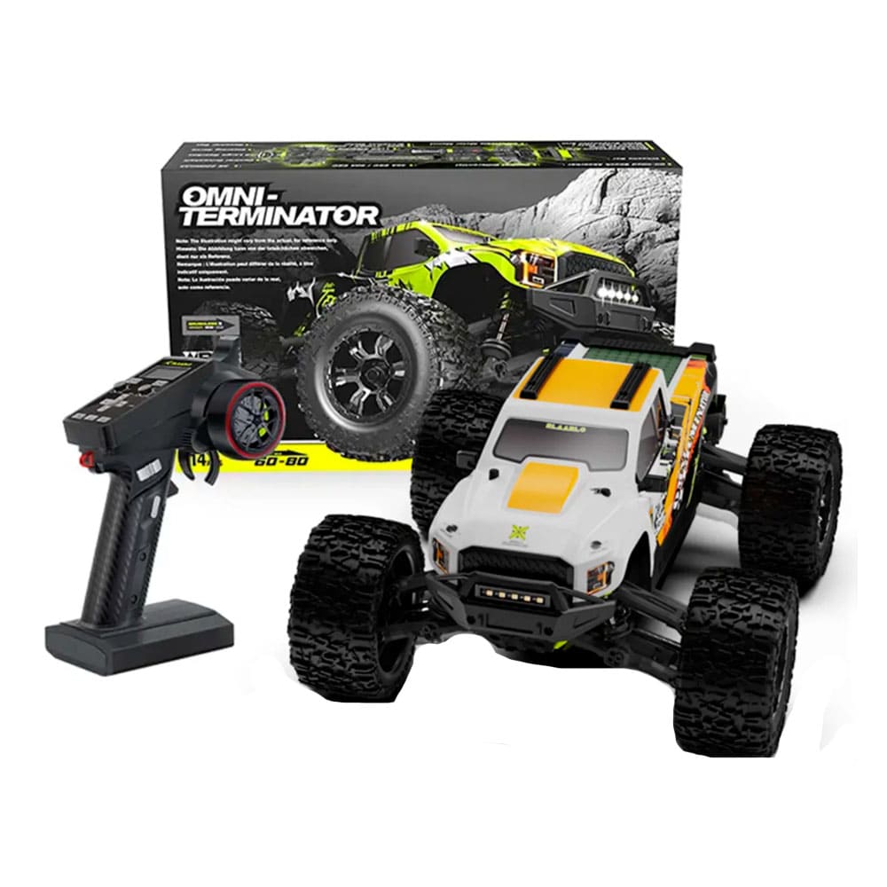 RLAARLO Omni Terminator Carbon V2 1/10 RTR Monster Truck Orange (RZ001O-C) радіокерована машинка