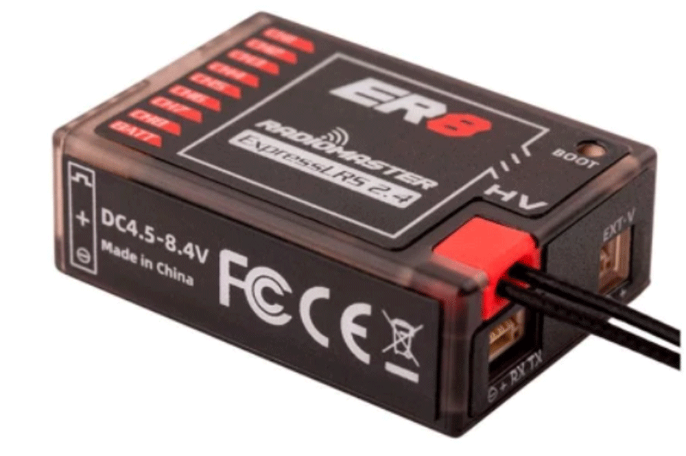 Приймач Radiomaster ER8 ELRS 2.4GHz ExpressLRS 2.4 8Ch Receiver