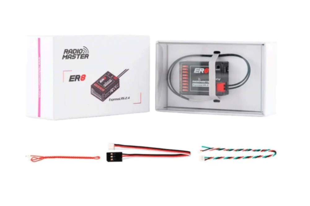 Приймач Radiomaster ER8 ELRS 2.4GHz ExpressLRS 2.4 8Ch Receiver