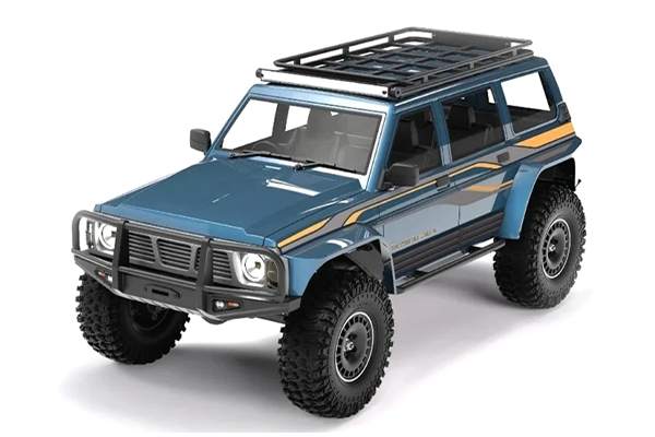 YIKONG YK4107 1/10 4WD Tank turn RC Crawler (Dark Blue) радіокерована модель