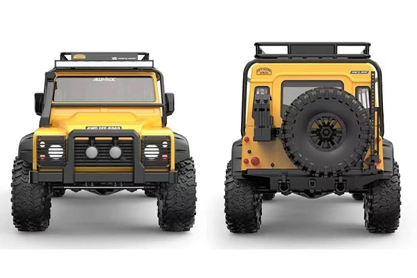 MJX H8H Hyper Go 1:8 Defender Brushless Crawler Yellow машинка на пульті