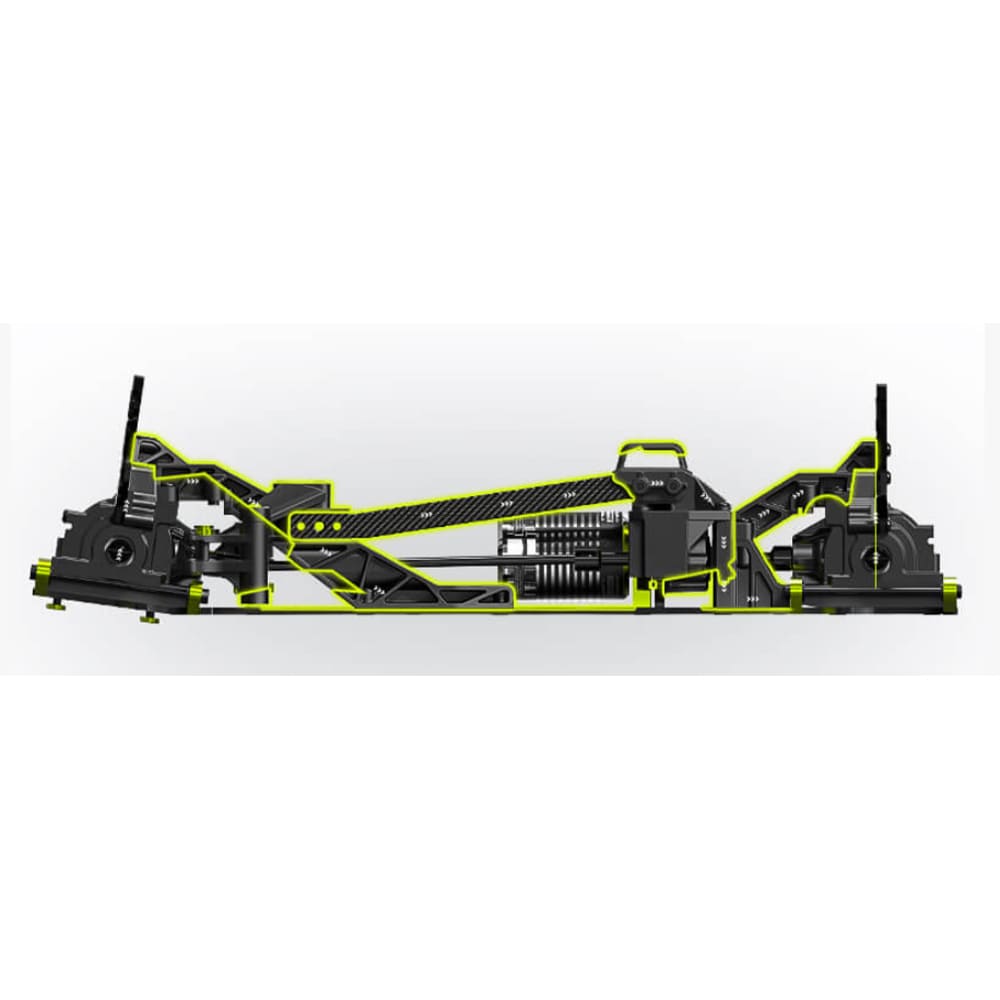 RLAARLO Omni Terminator Carbon V2 1/10 RTR Monster Truck Orange (RZ001O-C) радіокерована машинка