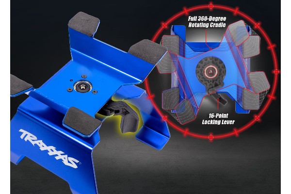 Зібрана алюмінієва підставка для автомобілів та вантажівок Assembled Aluminum Stand Traxxas 8796