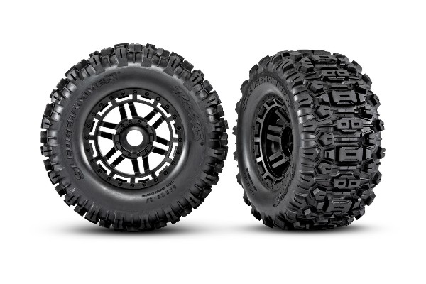 Traxxas Maxx – Попередньо встановлені шини Sledgehammer з колесами 2,8 дюйма, 8973