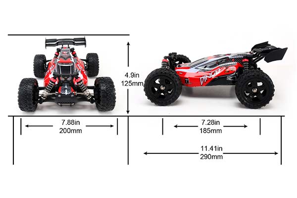 Remo Hobby Dingo 1651 Buggy 4WD 1/16 радіокерована машинка