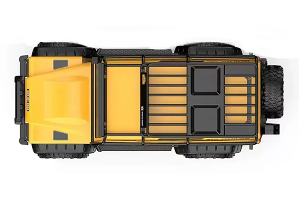 MJX H8H Hyper Go 1:8 Defender Brushless Crawler Yellow машинка на пульті