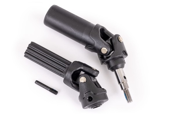 Traxxas Hoss/Rustler/Slash – Передній карданний вал з віссю 6 мм, 9051 black