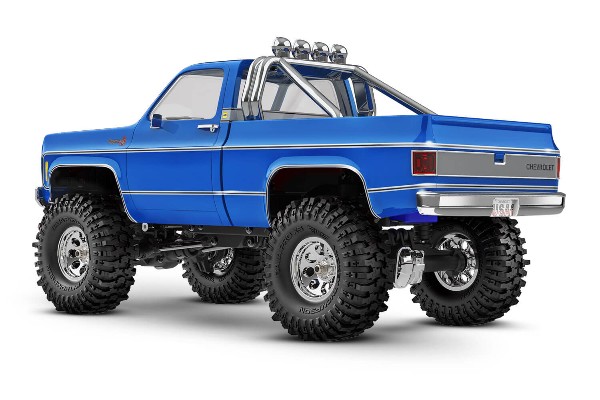 Traxxas TRX-4M 1/18 High Trail Edition Micro Rock Crawler w/Chevrolet K10 Body (97064-1 BLUE) машинка на радіокеруванні