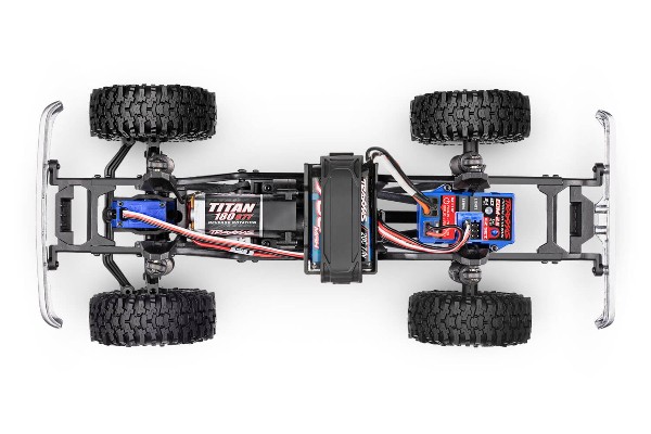 Traxxas TRX-4M 1/18 High Trail Edition Micro Rock Crawler w/Chevrolet K10 Body (97064-1 Red) машинка на пульті управління