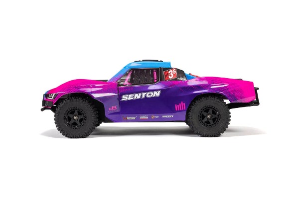 Arrma Senton 223S 1/10 BLX Brushless RTR 4WD Short Course Truck (4303V4T3 Blue) машинка на радіокеруванні