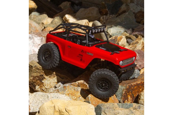 1/24 SCX24 Deadbolt 4X4 RTR Brushed Rock Crawler (Battery & Charger Included) (Red) радіокерована модель