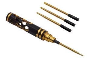 Набір шестигранних викруток з бітами 1,5 / 2,0 / 2,5 / 3,0 мм у ручці — для обслуговування та ремонту RC-моделей