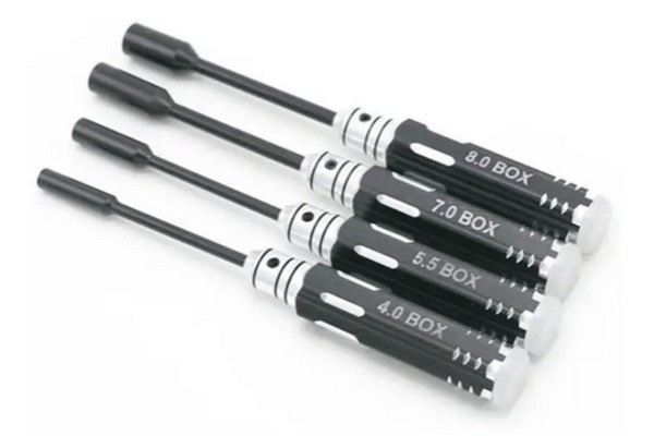 Набір торцевих викруток (4 шт) для радіокерованих моделей