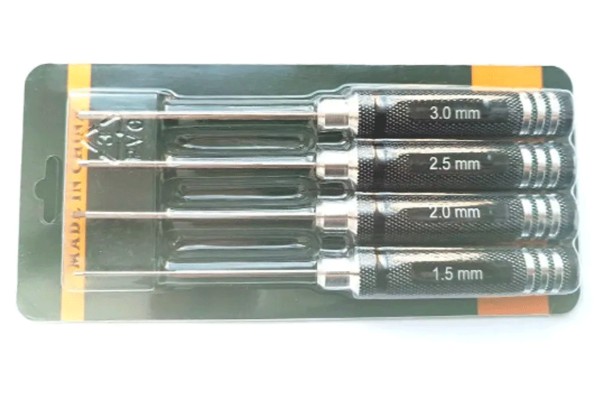 Набір шестигранних викруток для радіокерованих моделей, квадрокоптерів і дронів