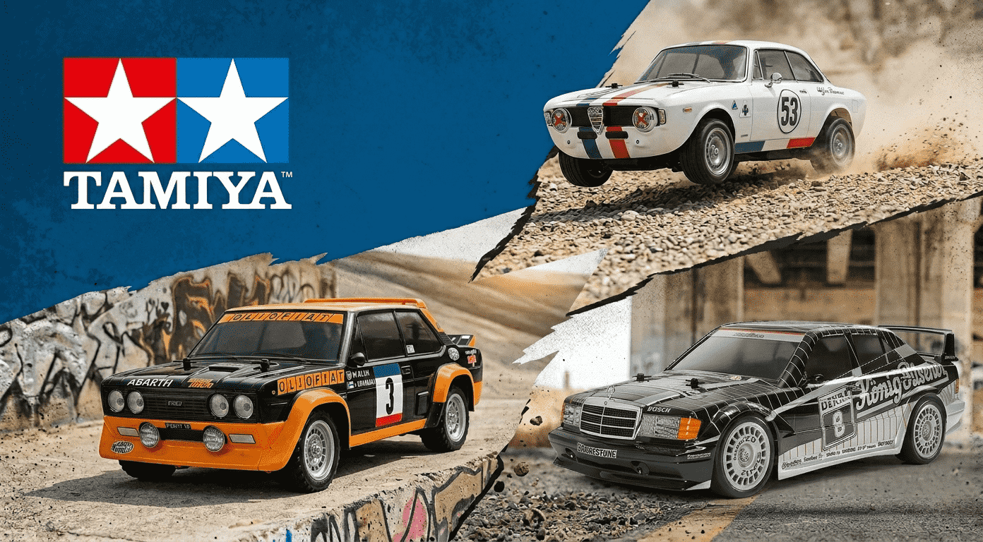 Радіокеровані машинки Tamiya
