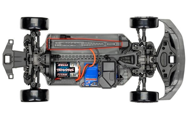 Traxxas 4-Tec Ford Mustang 1/10 RTR RWD Drift Car (105237-4 Copper) машинка на пульті керування