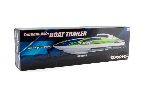 Traxxas TRX-4/TRX-6 – Причіп для човна з тандемною віссю та зчіпним пристроєм (31 дюйм), 10650