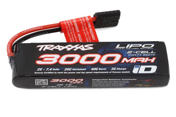 Traxxas 2S Power Cell 20C LiPo Battery w/iD Connector (2827X) для радіокерованої машинки