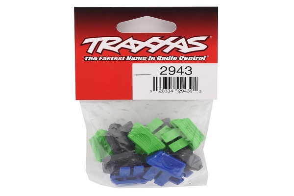 Traxxas Battery Plug Charge Indicator Set (2943 Green Blue Grey) для акумуляторів