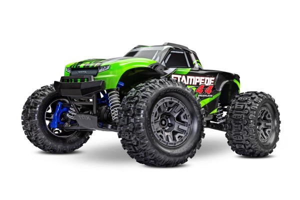 Traxxas Stampede 4X4 BL-2s Brushless 1/10 RTR Monster Truck (67154-4 Green) машинка на радіокеруванні
