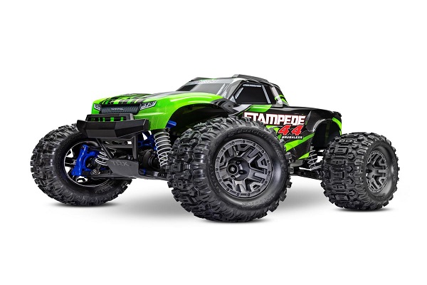 Traxxas Stampede 4X4 BL-2s Brushless 1/10 RTR Monster Truck (67154-4 GRN) машинка на радіокеруванні
