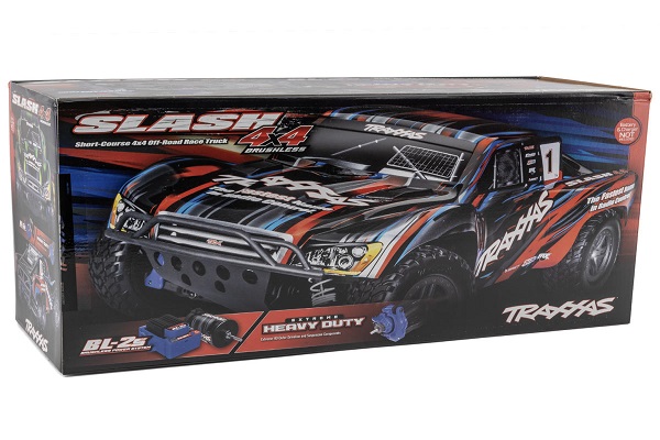 Traxxas Slash BL-2S Brushless 1/10 RTR 4X4 Short Course Truck (68154-4 Fox) радіокерована модель
