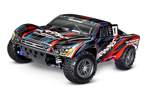 Traxxas Slash BL-2S 1/10 RTR 4X4 Brushless Short Course Truck (68154-4 RED) радіокерована машинка