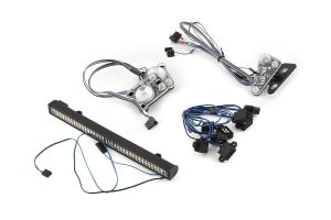 Traxxas TRX-4 Land Rover Defender – Комплект світлодіодних фар з блоком живлення, 8095