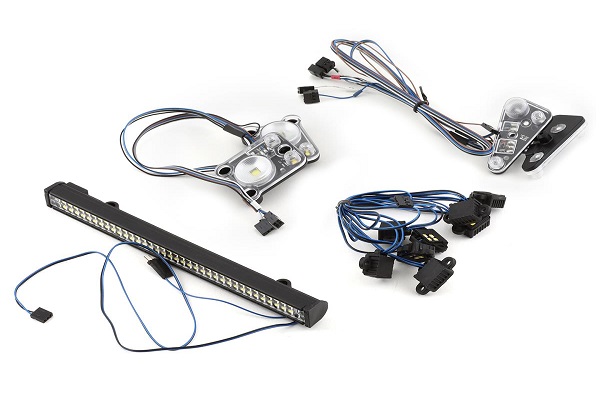 Traxxas TRX-4 Land Rover Defender Complete LED Light Set w/Power Supply (8035R) для радіокерованої машинки