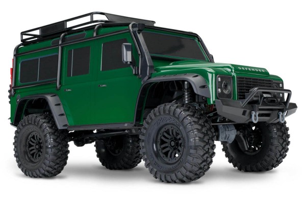 Traxxas TRX-4 Land Rover Defender 1/10 Trail Rock Crawler (82256-4 GRN) радіокерована машинка