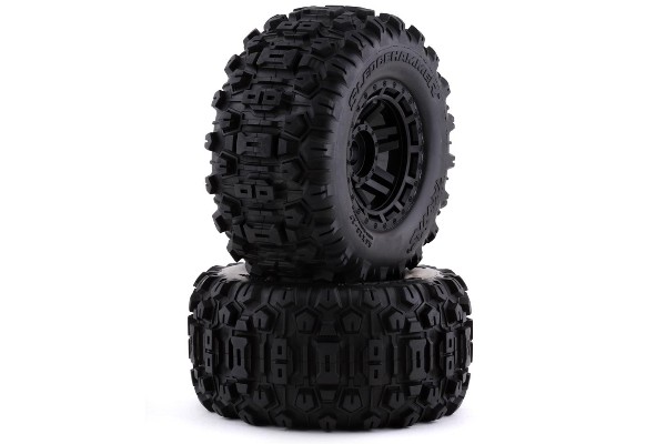 Traxxas Maxx – Попередньо встановлені шини Sledgehammer з колесами 2,8 дюйма, 8973