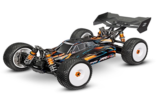 Traxxas Jato 4×4 VXL 1/8 Brushless Electric Racing Buggy w/TQi 2.4GHz Radio & Link Module (90386-4) (Orange) радіокерована машинка