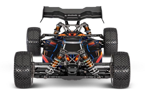 Traxxas Jato 4×4 VXL 1/8 Brushless Electric Racing Buggy w/TQi 2.4GHz Radio & Link Module (90386-4 Orange) радіокерована машинка
