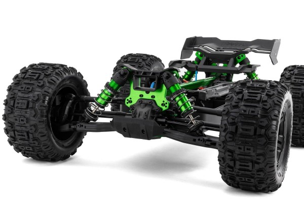 Traxxas Sledge Belted 6S RTR 4WD Brushless TSM 1/8 Monster Truck (95096-4 Green) машинка на пульті керуванні