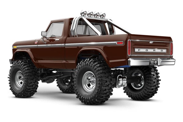 Traxxas TRX-4M 1/18 High Trail Edition Micro Rock Crawler w/Ford F-150 Body (97044-1 Brown) машинка на радіокеруванні