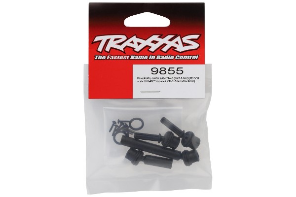 Traxxas TRX-4M – Карданні вали High Trail Center (передні/задні), 9855 black