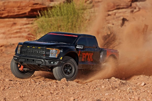 Traxxas Ford Raptor R Ultimate VXL 4×4 Brushless RTR 1/10 Truck (101177-4 Fox 1) радіокерована модель на пульті