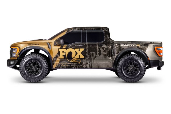 Traxxas Ford Raptor R Ultimate VXL 4×4 Brushless RTR 1/10 Truck (101177-4 Fox SE) радіокерована машинка